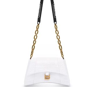 Balenciaga Downtown Small Chain Strap Shoulder Bag